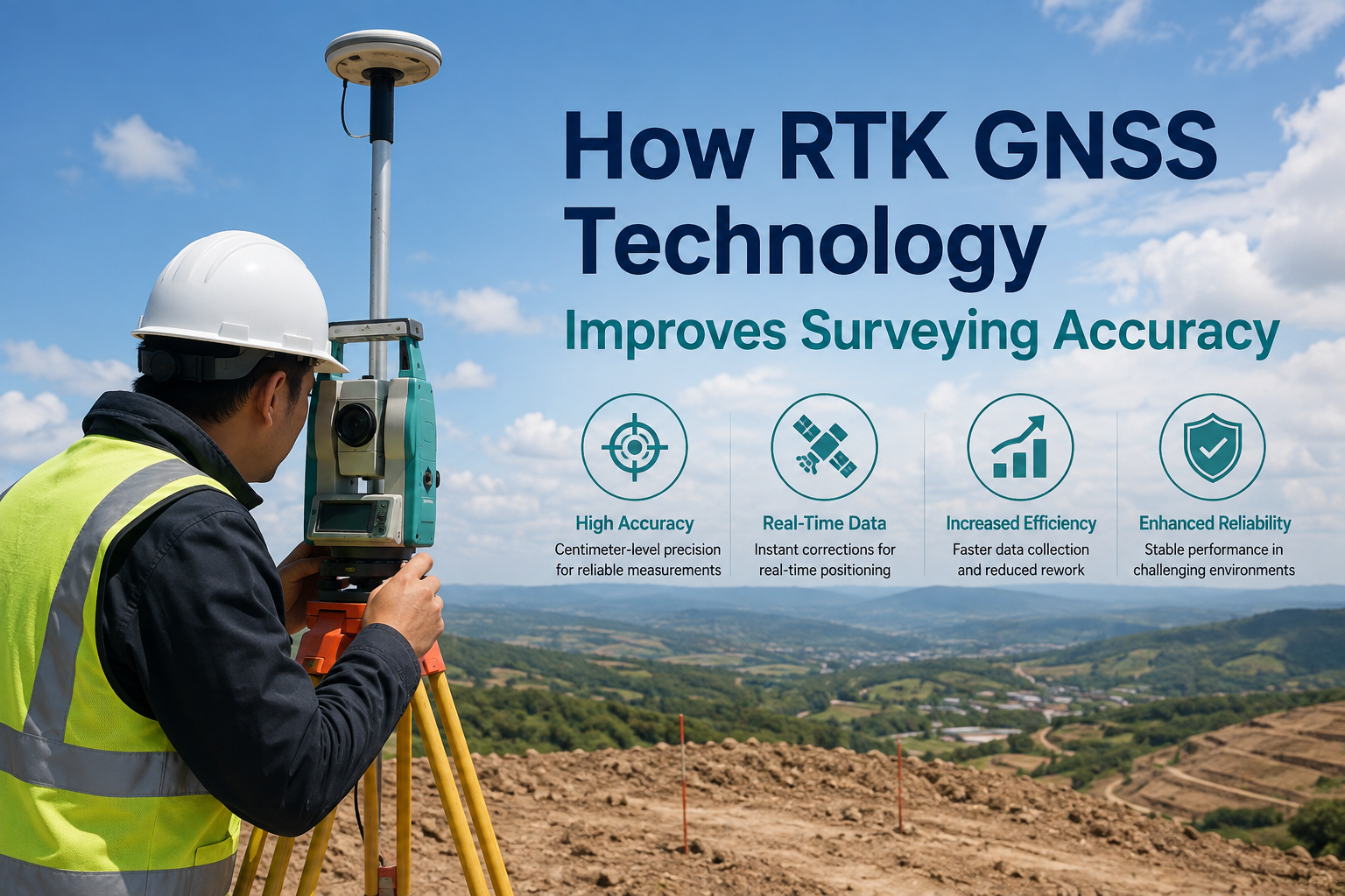 How RTK GNSS Technology Improves Surveying Accuracy